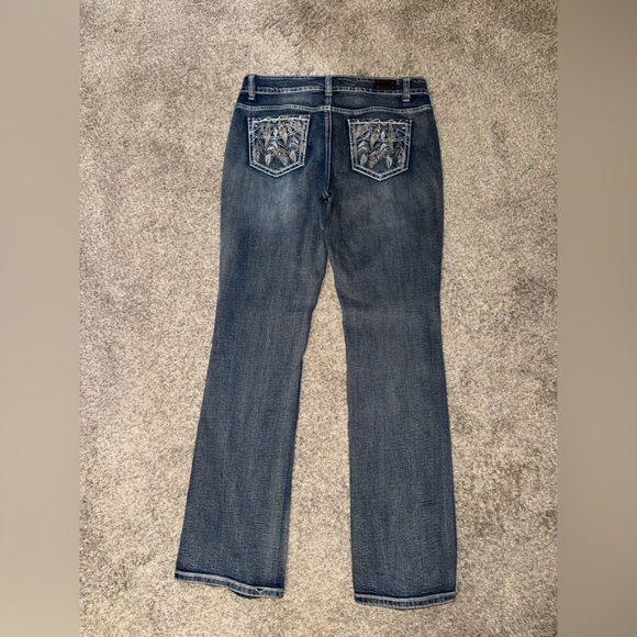 Wired heart Jeans Women's Dark Blue Boot Cut Jeans - Picture 2 of 5